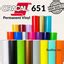 Buy Oracal 651 Permanent Vinyl Decals Lettering Graphics Self-Adhesive ...