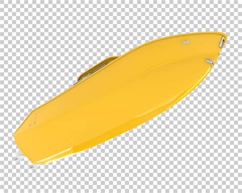 Fishing boat on transparent background 3d rendering illustration ...