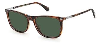 Buy Polaroid Mens Full Rim Polarized Rectangular Havana Sunglasses at ...