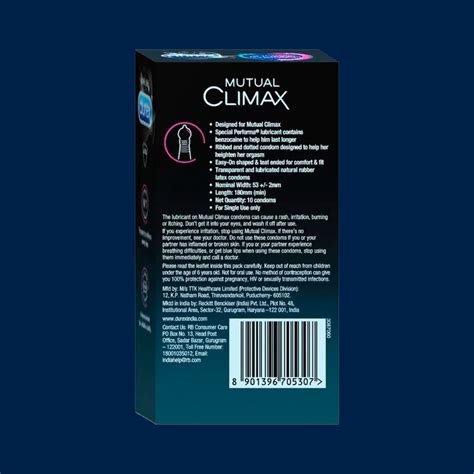 Durex Mutual Climax - 30 Condoms