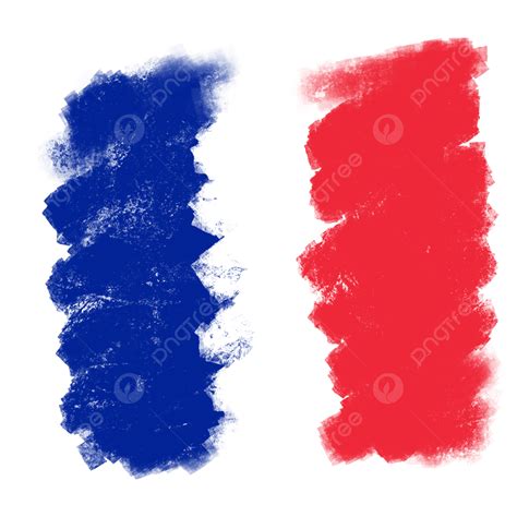 Bandera Francesa Francia Garabato Pincel Trazo Bandera Pegatina Bandera ...