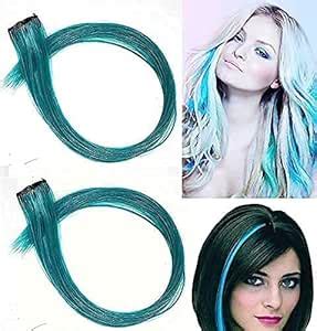 AHS Colored Hair Streaks Extensions For Women Hair Colored Hair ...