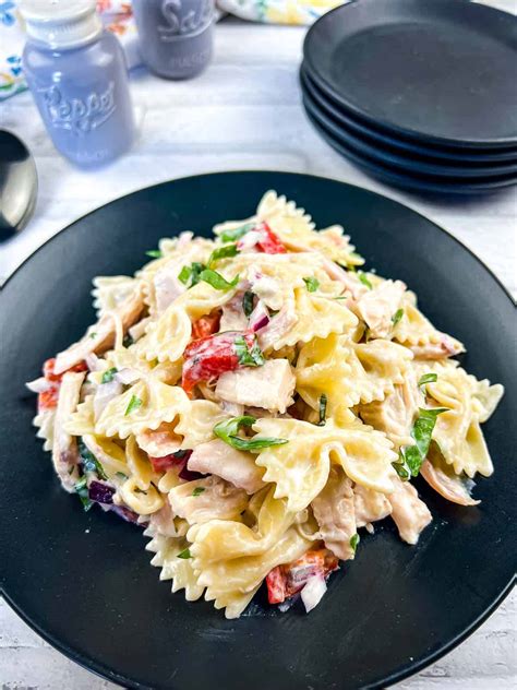 Rotisserie Chicken Pasta Salad - Cook What You Love