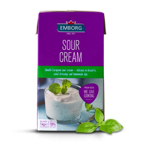 Fresh Sour Cream - Emborg