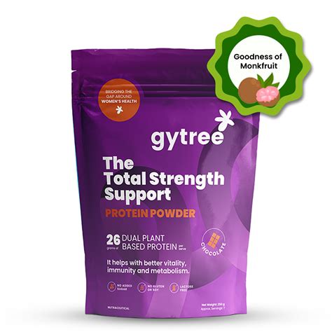 Best Plant Protein Powder for Women | Chocolate Flavour with Monkfruit ...
