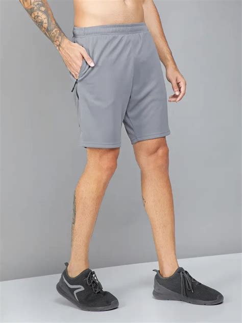 Men Slim Fit Shorts with Techno Dry
