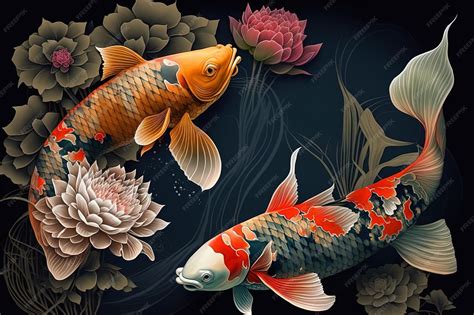 Japanese Painting Fish