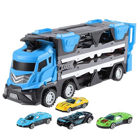 Kidology Car Carrier Truck Toy Set for 3+ Years Old Kids – Mega Hauler ...