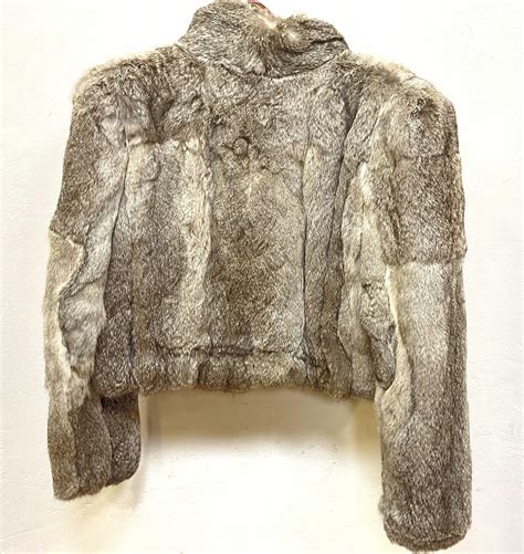 Lot - Vintage Berman’s Rabbit Fur Coat