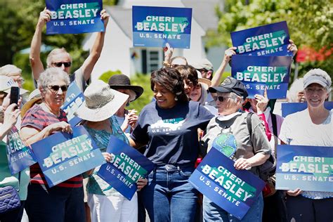 Cheri Beasley tries to build a coalition in North Carolina Senate race