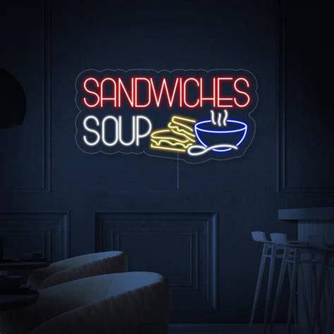 Sandwitches Soup Neon Sign – The MB Store