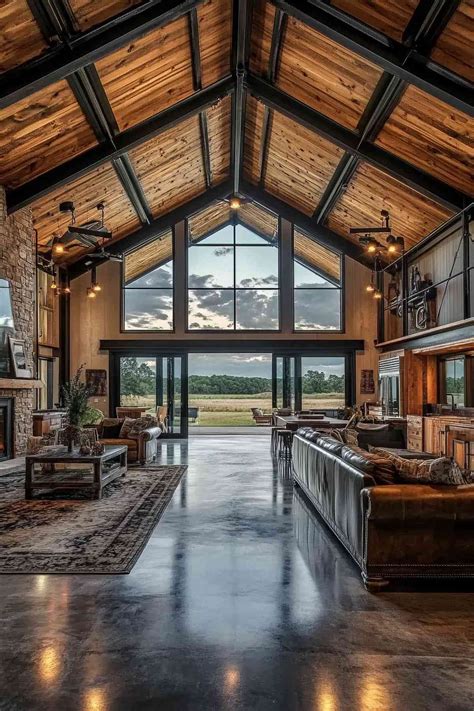 34 Barndominium Interiors | Barn house design, Modern barn house, Barn ...