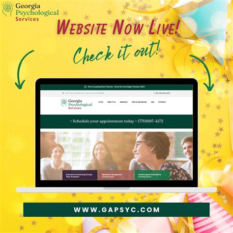 Gapsyc launches new website | Georgia Psychological Services posted on the topic | LinkedIn