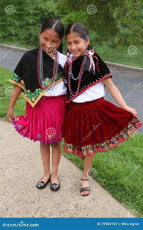 Ecuadorian Costume editorial stock photo. Image of diversity - 79584183