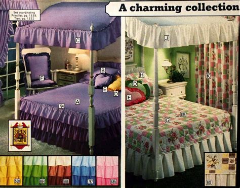 See 70 beautiful vintage canopy beds from the 1970s - Click Americana