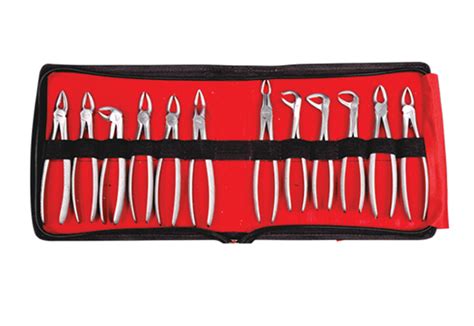 EXTRACTION FORCEPS IN POUCH – Buy Dental products Online DentalMantraa