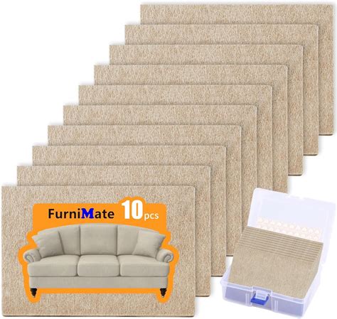 Large Felt Furniture Pads, Large Felt Pads, Felt Sheets 10PCS 6"x 4 ...