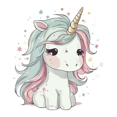 Unicorn Clipart Kawaii Kawaii Cute Cartoon Unicorn Hd