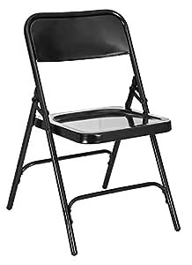 Surendra KUMAR Classic Folding Chair in Black : Amazon.in: Home & Kitchen