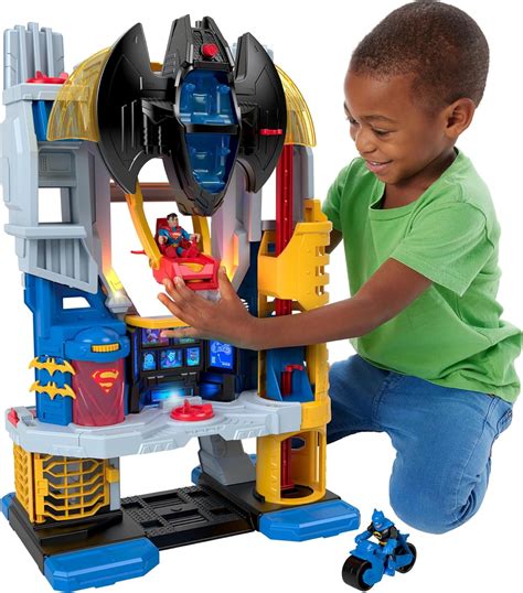 Amazon.com: Fisher-Price Imaginext DC Super Friends, Batman Toy ...