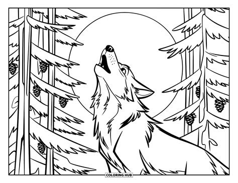 160+ Wolf Coloring Pages for Kids & Adults (Free Printable PDFs)