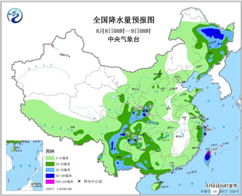 2019年8月8日：未来三天全国天气预报_农业气象_中国化肥网