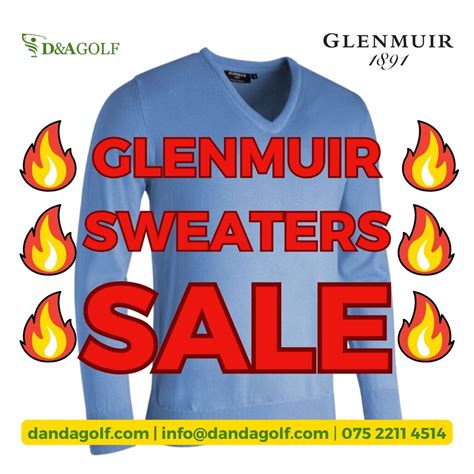 Glenmuir Men's Golf Sweaters Sale | Golf Sale | D&A Golf