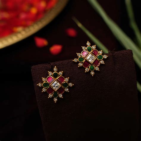 Antique Stud Earrings | Shop Earrings for Girls and Women Online