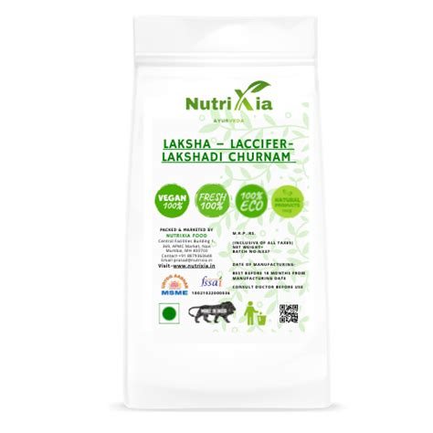 Laksha powder Laksha – Laccifer-LAKSHADI CHURNAM - Nutrixia Food