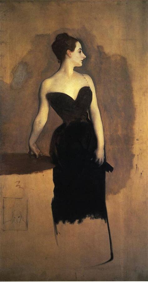 John Singer Sargent (1856-1925) -Madame Gautreau (unfinished), 1884 | John singer sargent ... - who painted madame x