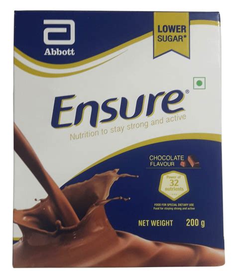 Ensure Nutritional Powder - Chocolate Flavour, 200g Carton