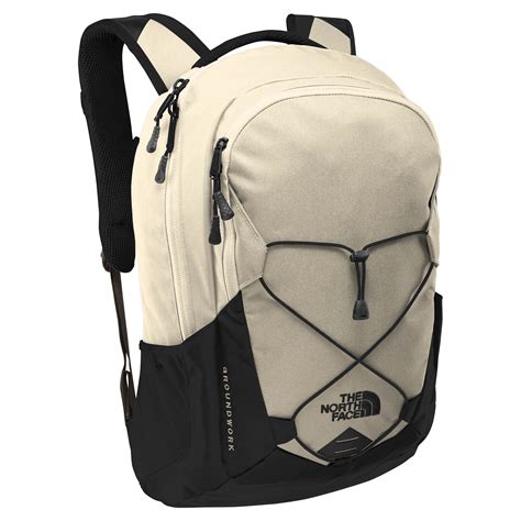 The North Face NF0A3KX6 Groundwork Backpack - Rainyday Ivory/Dark Heather/TNF Black | Full Source