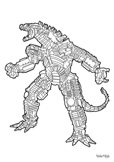 Printable Godzilla Coloring Pages [2025]