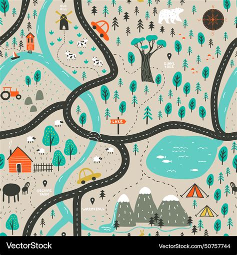 Cartoon Map 的图像结果