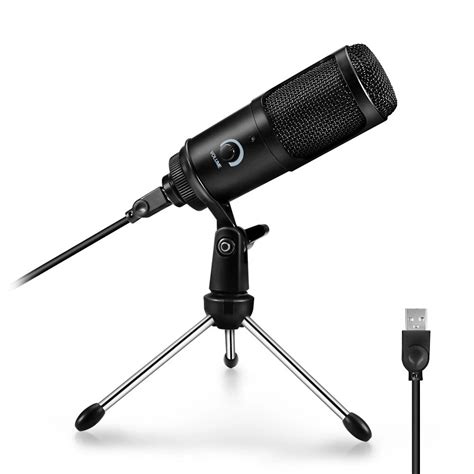 Archeer dm03 usb condenser cardioid polar microphone computer recording ...