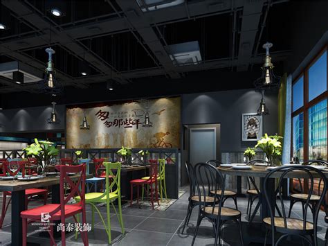餐饮加盟连锁店设计、快餐店设计公司、特色餐饮店装修效果图设计、上海知名餐饮店设计体现品牌独特的产品优势