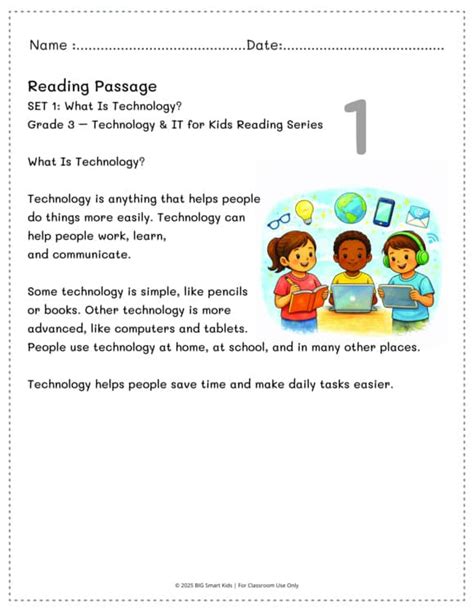 3rd Grade Technology Worksheets 的图像结果