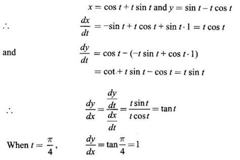 Differentiation of Parametric Equations - Definition, Worked Examples ...