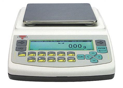 TORBAL, 4,000 g Capacity, 0.01 g Readability, Compact Bench Scale ...