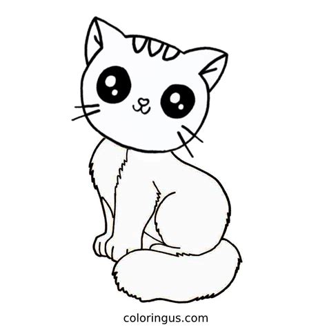 Cat Coloring Pages (Free Printable PDF)