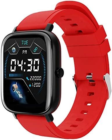 ZEBRONICS Zeb-Fit1220CH Smart Fitness Watch, 2.5D Curved Glass Full ...