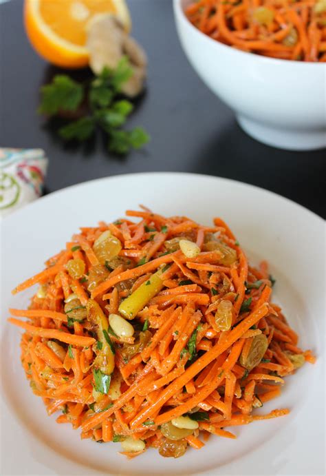 Moroccan Carrot Salad - Fork in the Kitchen