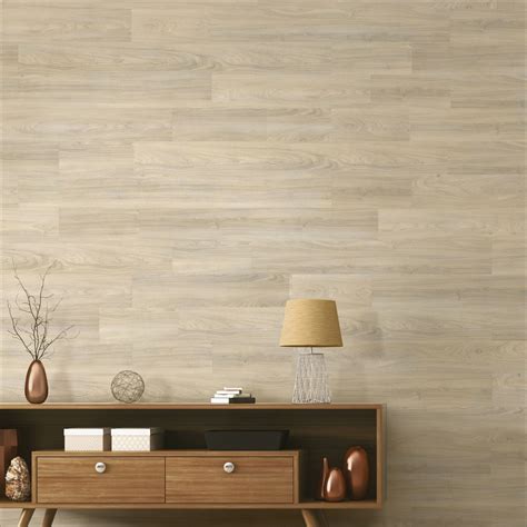 Beige Elm Tan Vinyl Wall Panels for Trendy Interior Design