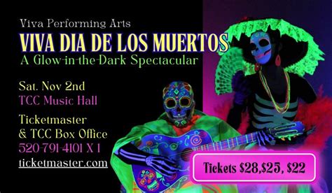 10th Anniversary of Viva Dia de Los Muertos! Glow-in-the-dark ...
