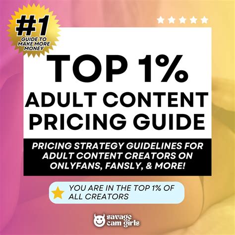 Onlyfans Pricing Guide | Onlyfans What to Charge | Onlyfans Tip Menu Price List | Onlyfans Solo ...