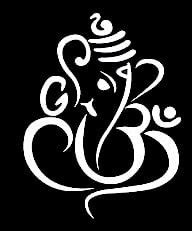 Ganesh Religious Decal Vinyl Sticker|Cars Trucks Vans Walls Laptop ...