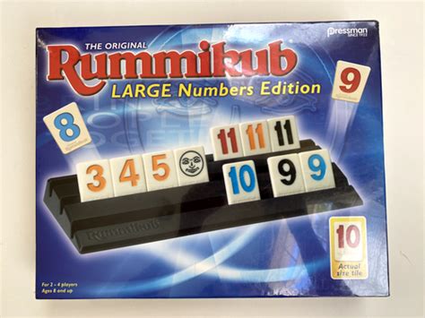 Rummikub Large Numbers Edition Family Board Game India | Ubuy
