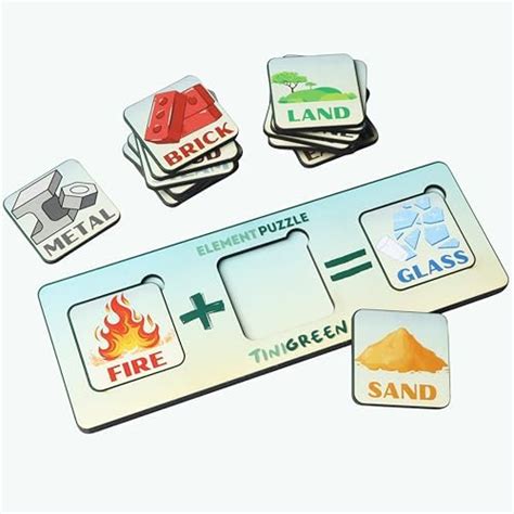 Buy TINIGREEN Interactive Element Puzzle for Kids | STEM Learning Toy ...