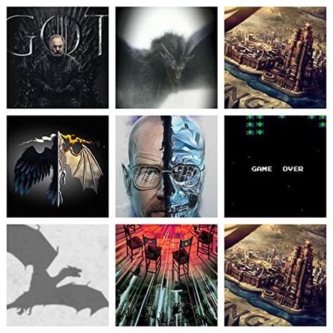 5 Ace Set of 9 Got gamer Full Glue gamer sticker poster (12x18 Inch ...