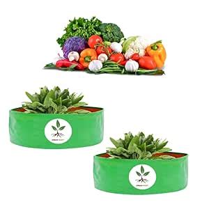 urban root®Terrace Gardening Leafy Vegetable Green Grow Bag (18" X 9 ...